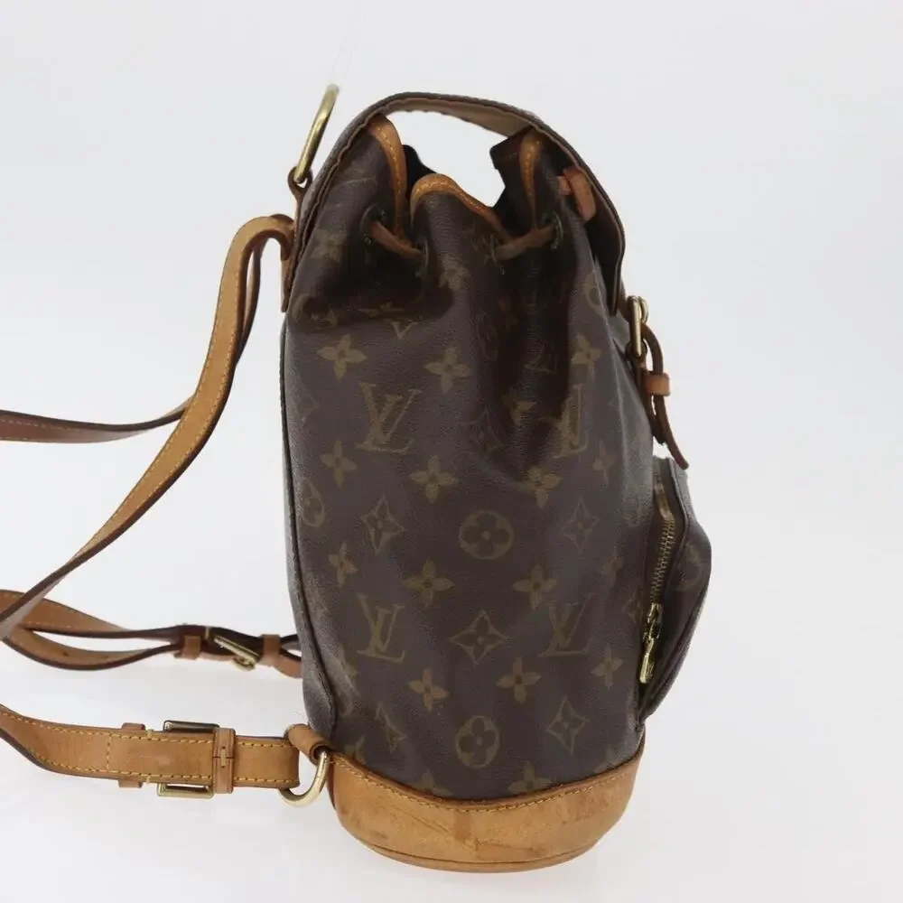 Louis Vuitton Monogram Montsouris MM Backpack Brown